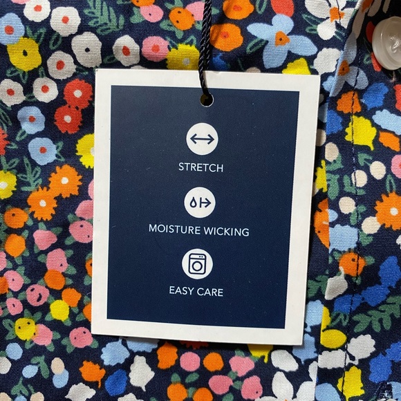 Club Room small women’s button up blouse - Picture 2 of 8